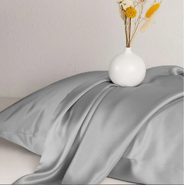 Фото - Простирадло двоспальне MirSon 180х190 см Soft Touch of SATIN 004 Ash (2200011277684)