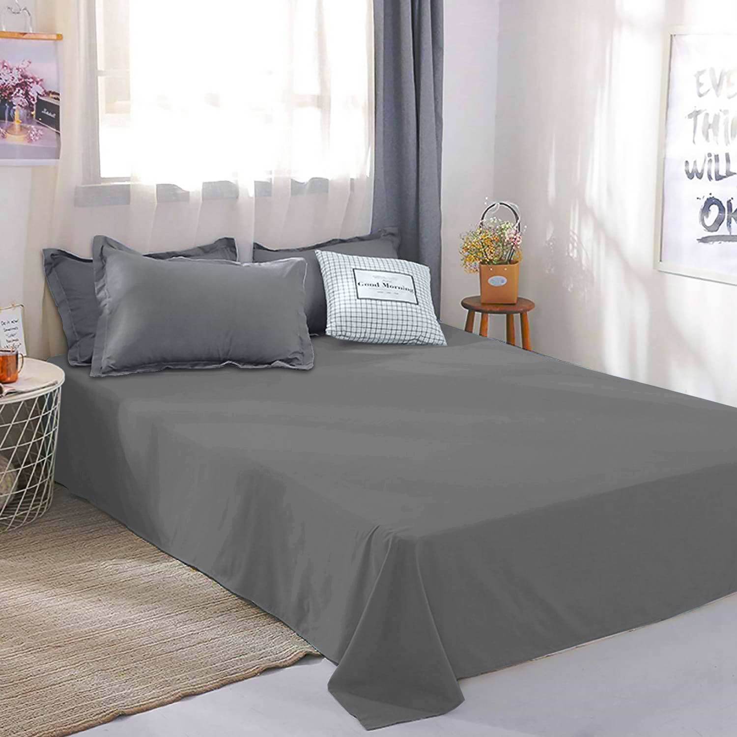 Набор простыней Zastelli 117-4405 Monument бязь 220х240 см 2 шт. (21962)