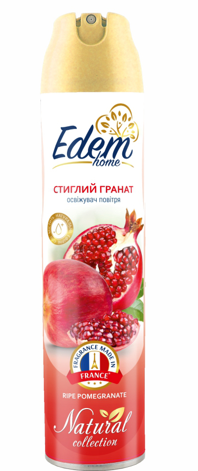 Освіжувач повітря аерозольний Edem Home Ripe pomegranate  300 мл (EH550014) - Фото 1