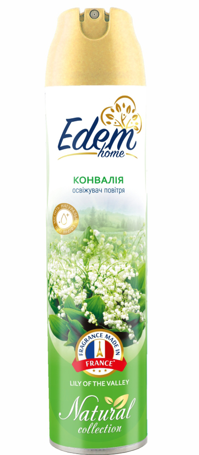 Освежитель воздуха аэрозольный Edem Home Lily of the valley 300 мл (EH550052) - Фото 1