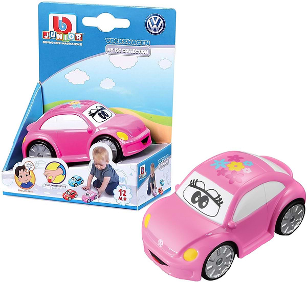Фото - Базовый игровой транспорт для малыша Bb Junior VW New Beetle Розовая (16-85122_pink)