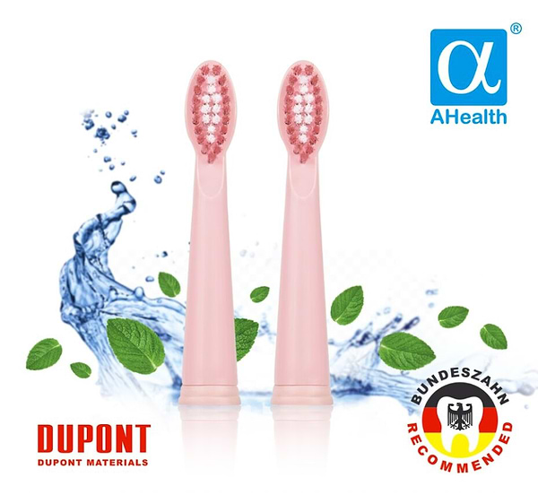 Фото - Насадка для зубної щітки AHealth SMART SONIC SMILE 1 2 шт. Pink (N-2-AHsss1p)