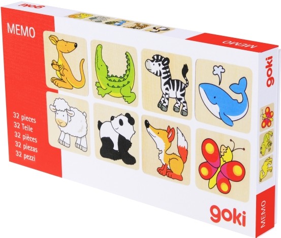 Настольная игра (3-4 года) goki Жители Зоопарка (56700)