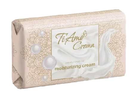 Тверде мило Ti Amo Crema З олією жожоба 125 г (4820195508084) - Фото 1