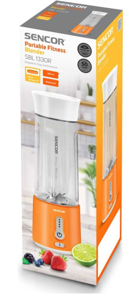 Фото - Блендер портативний Sencor SBL133OR