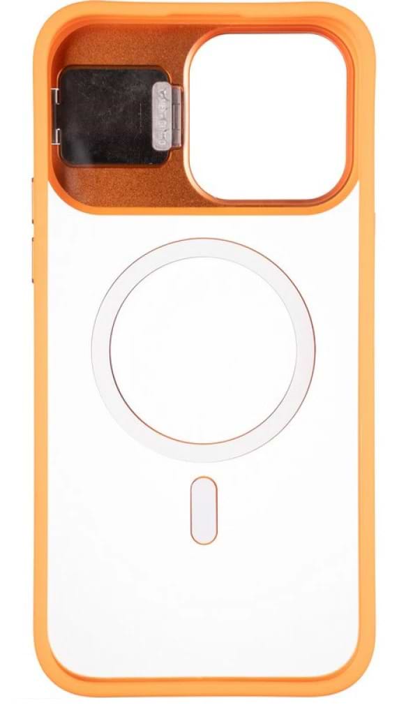 Фото - Чохол для смартфону Gelius Yoga Case Camera stand MagSafe for iPhone 14 Pro Flame Orange (98598)