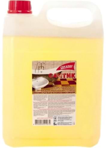 Засіб для чищення універсальний San Clean для миття сантехніки 5 л (4820003541074) - Фото 1