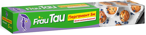 Фото - Пергамент Frau Tau білий в коробці 5м