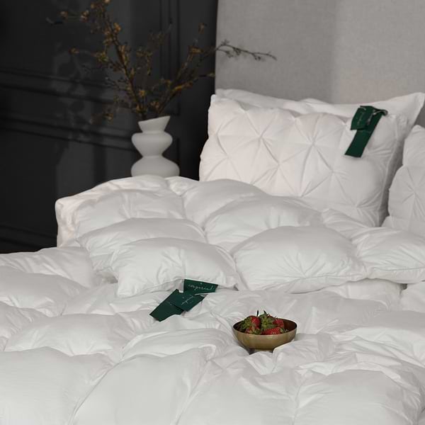 Фото - Одеяло летнее полуторное MirSon Imperial Brilliance 100% пуха 140х205 (2200007209101)