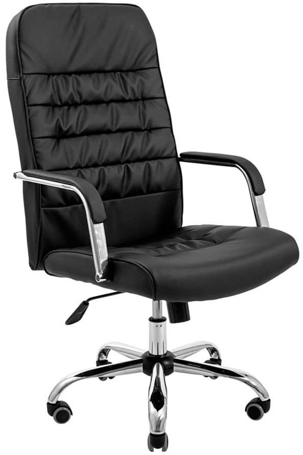 Кресло офисное Richman Лион Ю Хром П5 M-1 (Tilt) Рокки 100