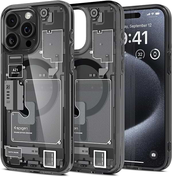 Фото - Чехол для смартфона Spigen for Apple iPhone 15 Pro Ultra Hybrid MagFit, Zero One (ACS06721)