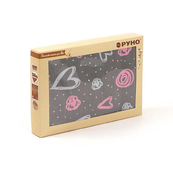 Фото - Комплект постільної білизни дитячий Руно 60х120 (932.115_Серденько)