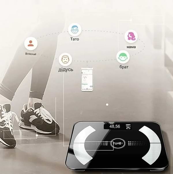 Фото - Смарт-ваги підлогові Scale one TZC009
