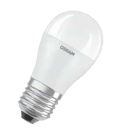 Лампочка світлодіодна Osram LED E27 6.5Вт 3000К 560Лм Р60 VALUE (4058075624108)