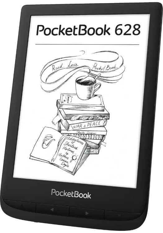 Фото - Електронна книга PocketBook 628 Touch Lux 5 Black (PB628-P-CIS)