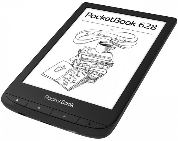 Фото - Електронна книга PocketBook 628 Touch Lux 5 Black (PB628-P-CIS)