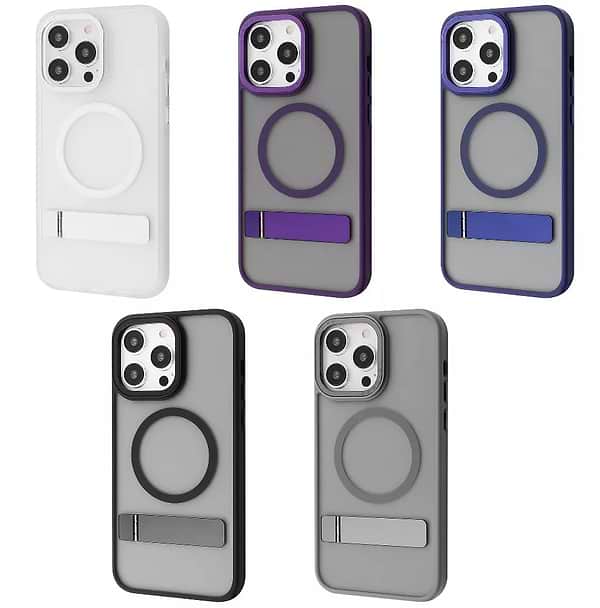 Фото - Чохол для смартфону  Mainstay Case with Magnetic Ring iPhone 15 Pro Black (PCMCIP15P002)