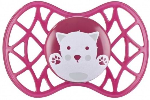 Фото - Ортодонтична пустушка Nuvita Air55 Explorer 6m + (кіт, панда) 2 шт. (NV7086F)