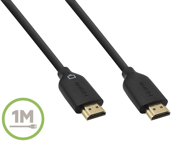 Фото - Кабель HDMI Belkin HDMI (AM/AM) High Speed Ethernet 1m Gold-Plated (F3Y021BT1M)