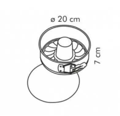 Фото - Форма для випічки tescoma 623282 Delicia 20 см