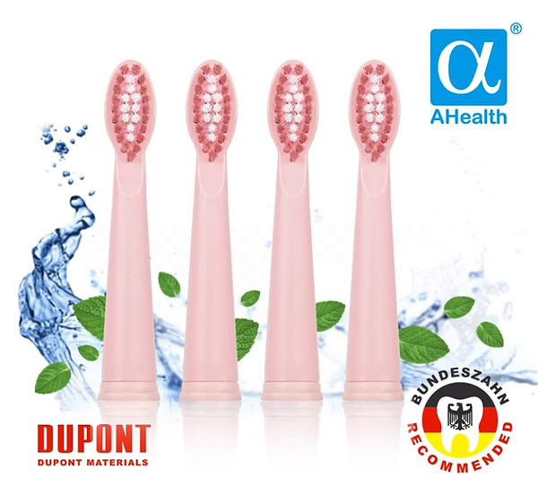 Фото - Насадка для зубної щітки AHealth SMART SONIC SMILE 1 4 шт. Pink (N-4-AHsss1p)