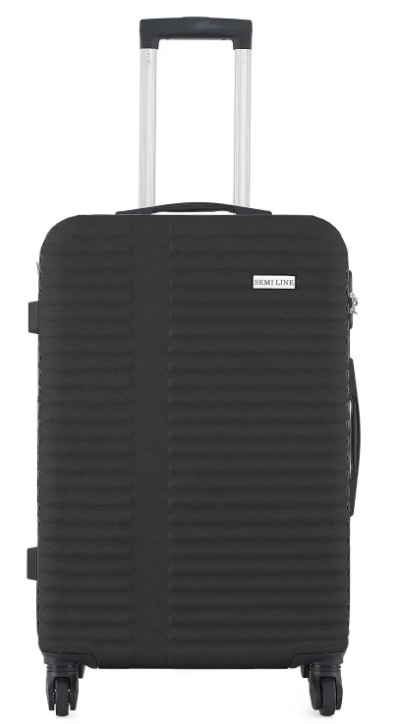 Чемодан Semi Line 20"" (S) Black (T5647-2)