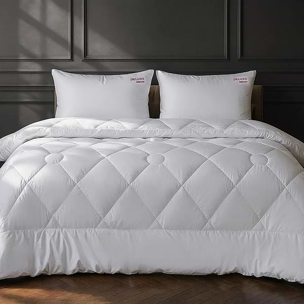 Фото - Ковдра демісезонна полуторна MirSon 
бавовняна №1427 DeLuxe Hand Made 140x205 см (2200001536685)