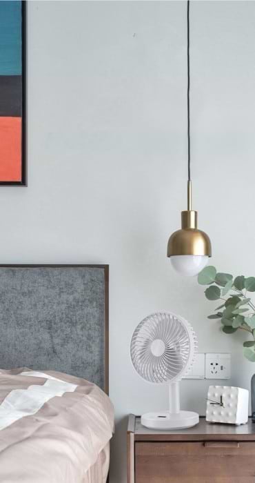 Фото - Вентилятор настільний Jile Desktop small fan 01 White