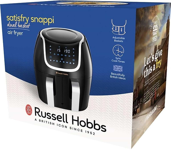 Фото - Мультипечь Russell Hobbs на 2 чаши Satisfry Snappi (27290-56)