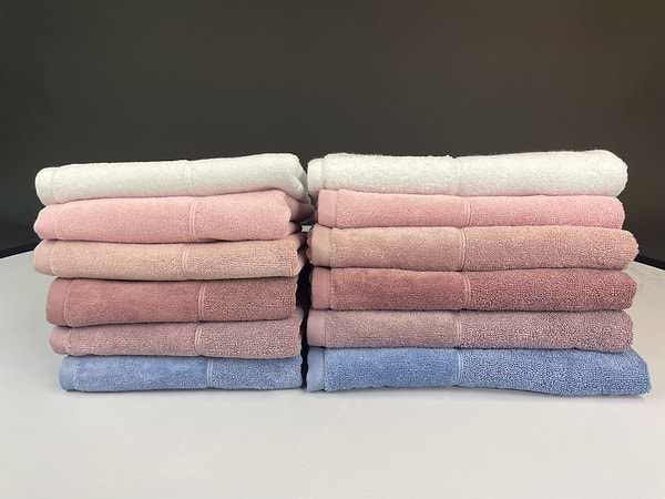 Фото - Рушник для рук GM Textile Міладо шоколадний махровий велюр 40х70