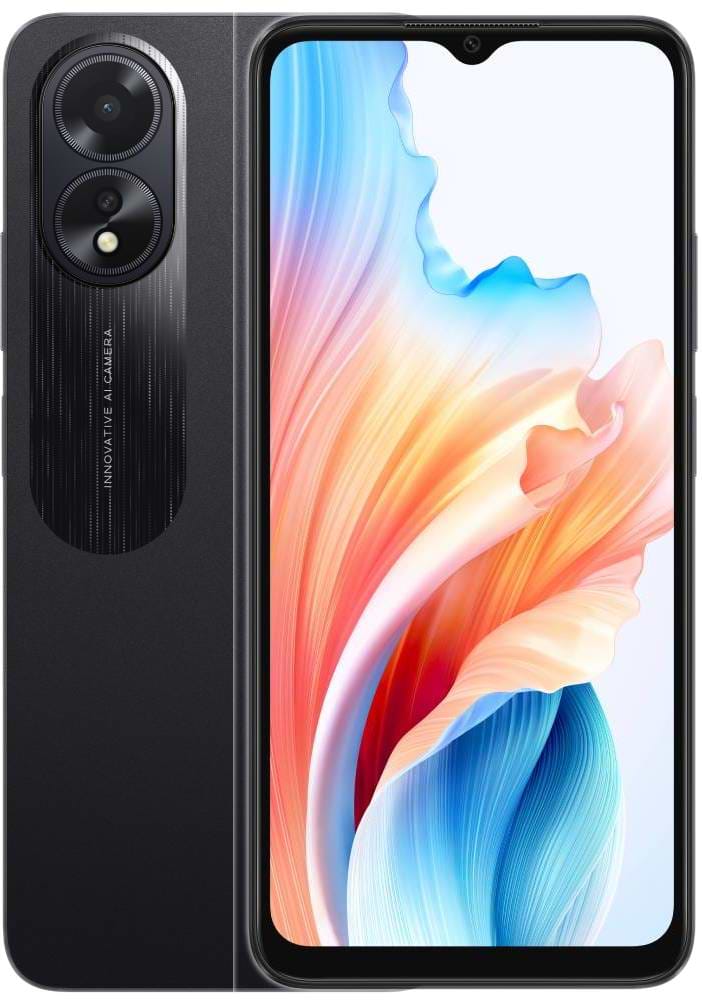 Смартфон OPPO A18 4/128Gb Black - Фото 1