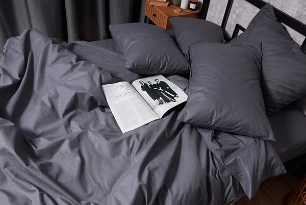 Фото - Комплект постельного белья Moon&Star Бязь Gold Люкс Dark Blue 175х210 (MS-820003193)