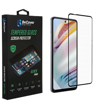 Захисне скло для смартфону BeCover for Motorola Moto G60/G60s Black (706899)