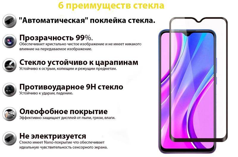 Фото - Защитное стекло для смартфона BeCover for Motorola Moto E20 Black (706900)