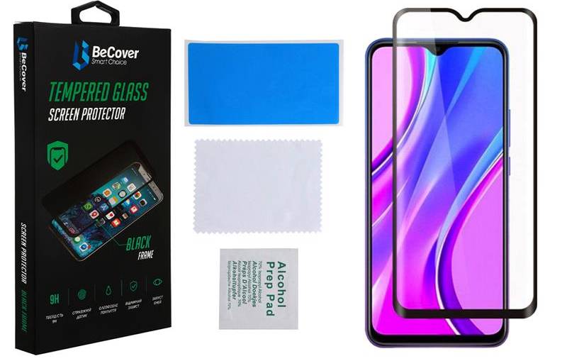 Фото - Защитное стекло для смартфона BeCover for Motorola Moto E20 Black (706900)