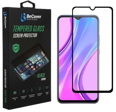 Фото - Захисне скло для смартфону BeCover for Tecno Spark 8 Black (707329)