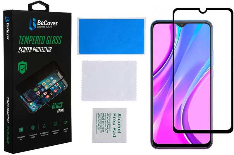 Фото - Захисне скло для смартфону BeCover for Tecno Spark 8 Black (707329)