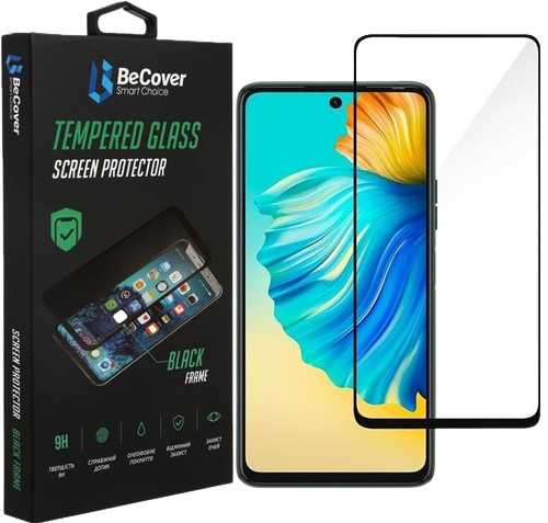 Захисне скло для смартфону BeCover for Tecno Camon 19 (CI6n)/19 Pro (CI8n) Black (708162)