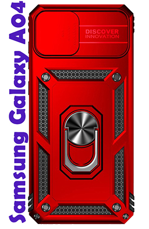 Фото - Чохол для смартфону BeCover Military for Samsung Galaxy A04 SM-A045 Red (708218)