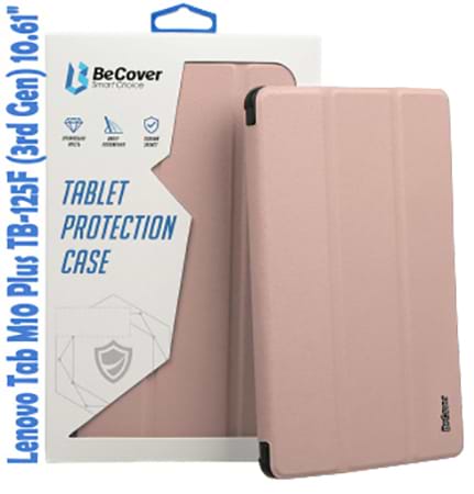 Фото - Чехол для планшета BeCover Smart for Lenovo Tab M10 Plus TB-125F (3rd Gen) 10.61" Rose Gold (708308)