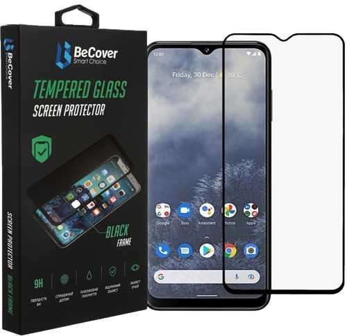 Захисне скло для смартфону BeCover for Nokia G60 5G Black (708548)