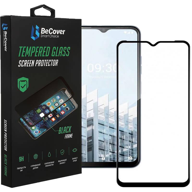 Захисне скло для смартфону BeCover for Tecno Pop 6 Pro (BE8) Black (708556)