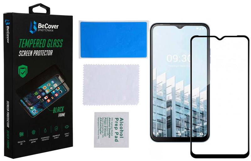 Фото - Захисне скло для смартфону BeCover for Tecno Pop 6 Pro (BE8) Black (708556)