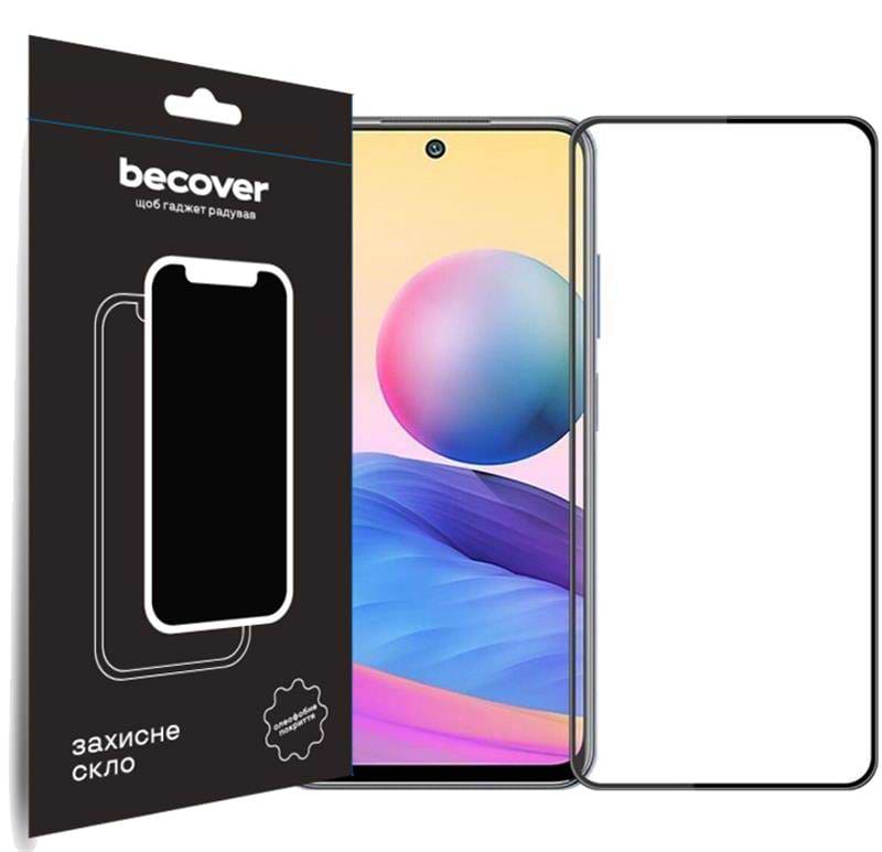 Защитное стекло для смартфона BeCover for Xiaomi Redmi Note 12 4G/Note 12 5G/Poco X5 5G Black (708783) - Фото 1