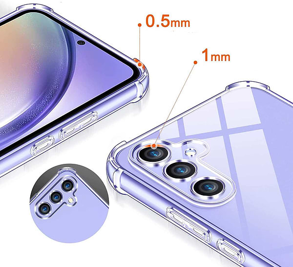 Фото - Чохол для смартфону BeCover Anti-Shock for Samsung Galaxy A54 5G SM-A546 Clear (709085)