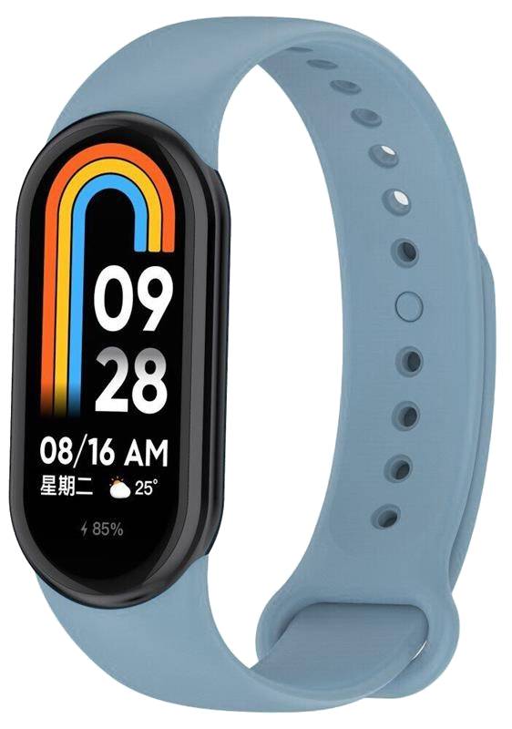 Ремешок для фитнес-браслета BeCover for Xiaomi Mi Smart Band 8 Lilac (709402)