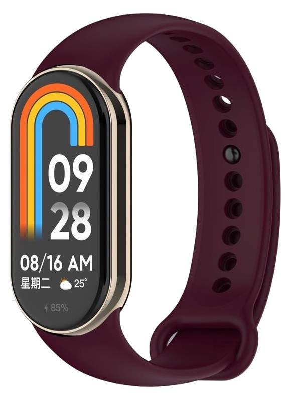 Фото - Ремешок для фитнес-браслета BeCover for Xiaomi Mi Smart Band 8 Tyrian Purple (709412)