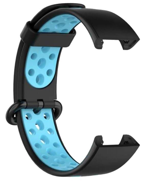Фото - Ремешок для фитнес-браслета BeCover Vents Style for Xiaomi Redmi Smart Band 2 Black-Blue (709421)