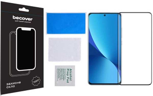 Фото - Захисне скло для смартфону BeCover for Xiaomi Redmi 12 Black (709610)