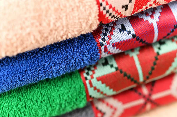 Фото - Рушник банний GM Textile махровий синій Єдність 70х140